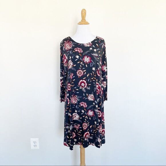 NWT Loft Floral Shift Dress - Picture 1 of 6